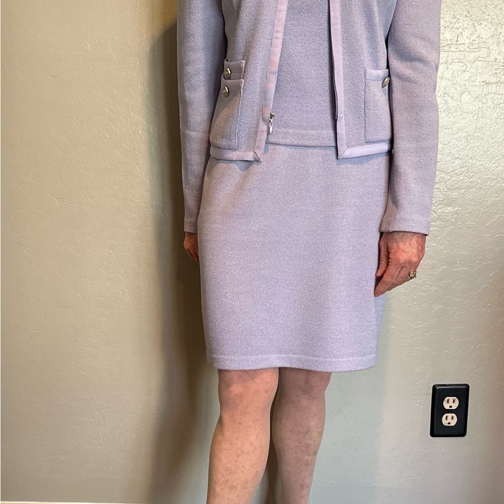 St. John Elegant Lavender 3 piece Suit